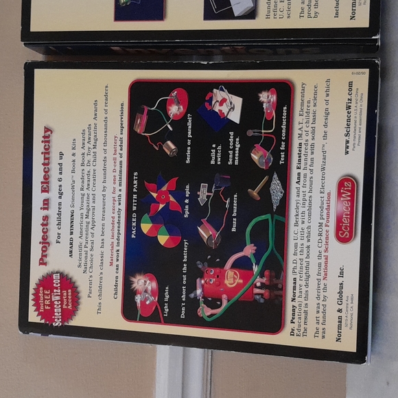 Science Wiz Electricity & Inventions Kits with Book NEW - Picture 7 of 8